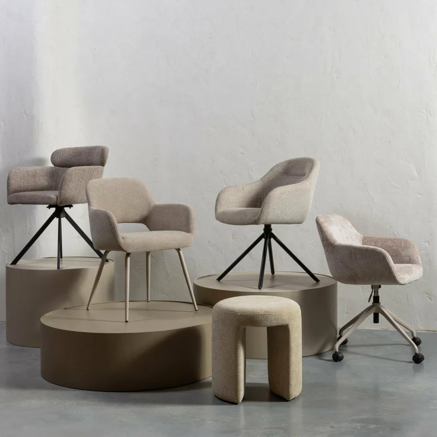 Woood Grant-jaki eetkamerstoel zand Outlet