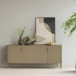 Woood Gunnar Dressoir 200 Cm Grenen Mud [fsc] Discount