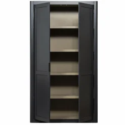 Woood Gunnar opbergkast grenen matzwart/mud [fsc] Outlet