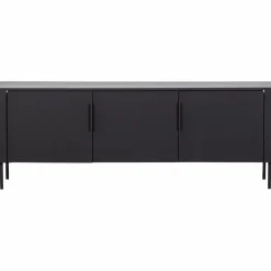 Woood Gunnar tv meubel 154 cm grenen matzwart [fsc] Sale
