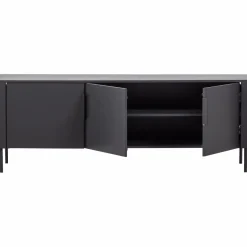 Woood Gunnar tv meubel 154 cm grenen matzwart [fsc] Sale