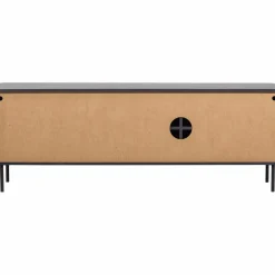 Woood Gunnar tv meubel 154 cm grenen matzwart [fsc] Sale