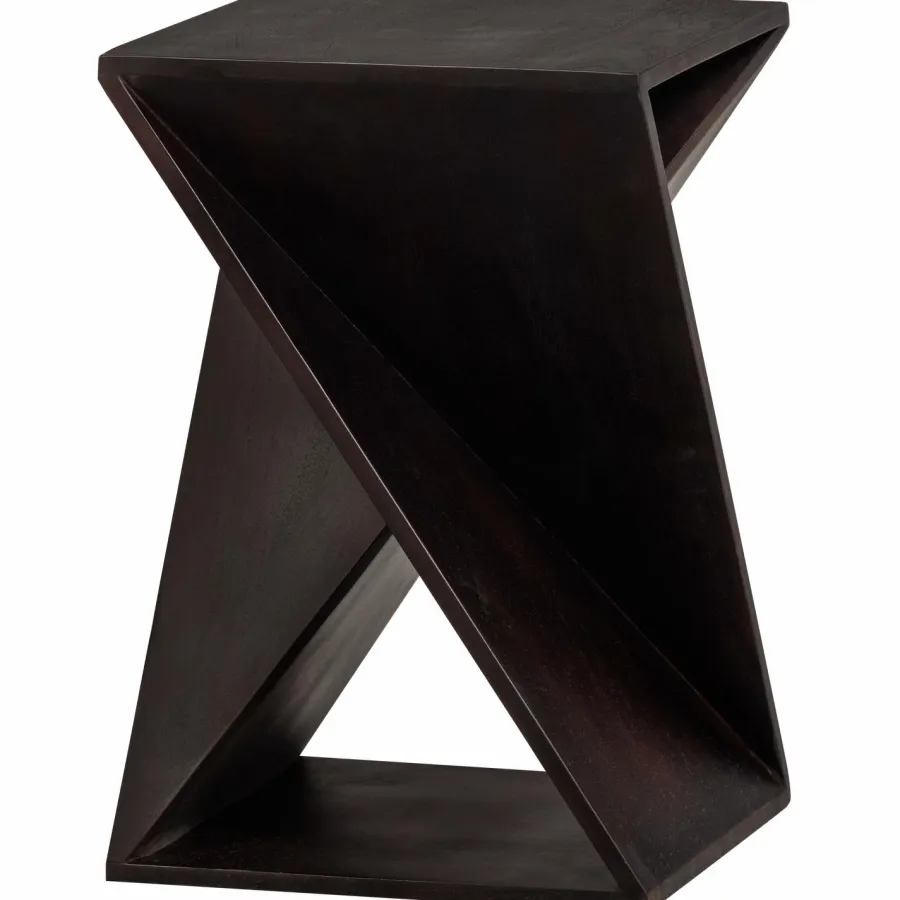 Woood IKEM bijzettafel acacia donkerbruin