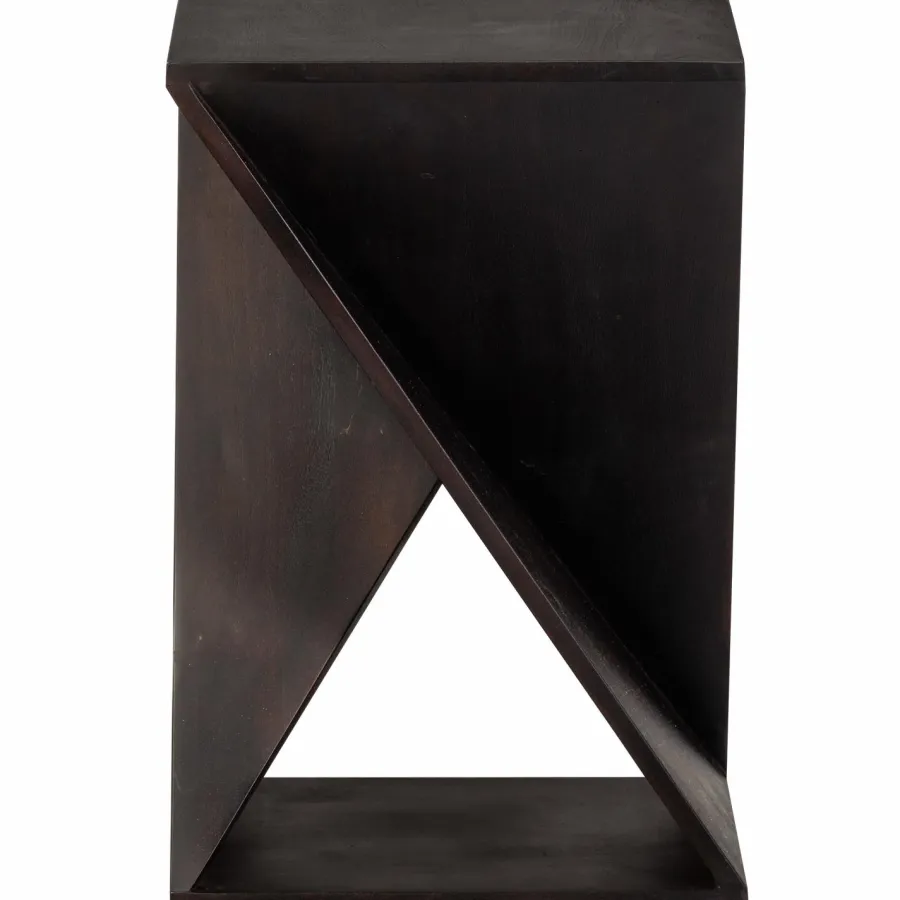 Woood IKEM bijzettafel acacia donkerbruin