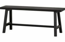 Woood Imme Bankje Hout Zwart 110cm Sale