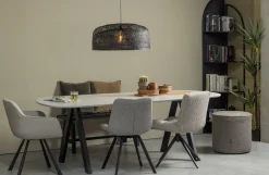 Woood Imme Bankje Hout Zwart 110cm Sale