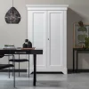 Woood Isabel Brocante Kast Grenen Wit [fsc] Hot