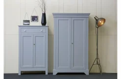 Woood Isabel Brocante Kast Grenen Betongrijs [fsc] Clearance