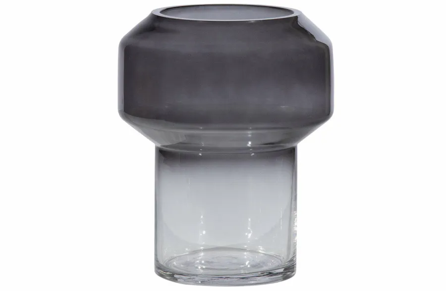 Woood Jaxx Vaas Glas Zwart Ø15cm Hot