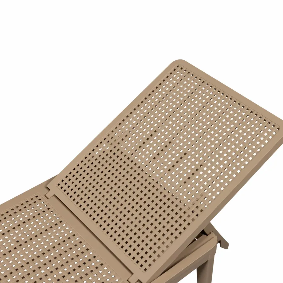 Woood Jinte ligbed tuin kunststof zand