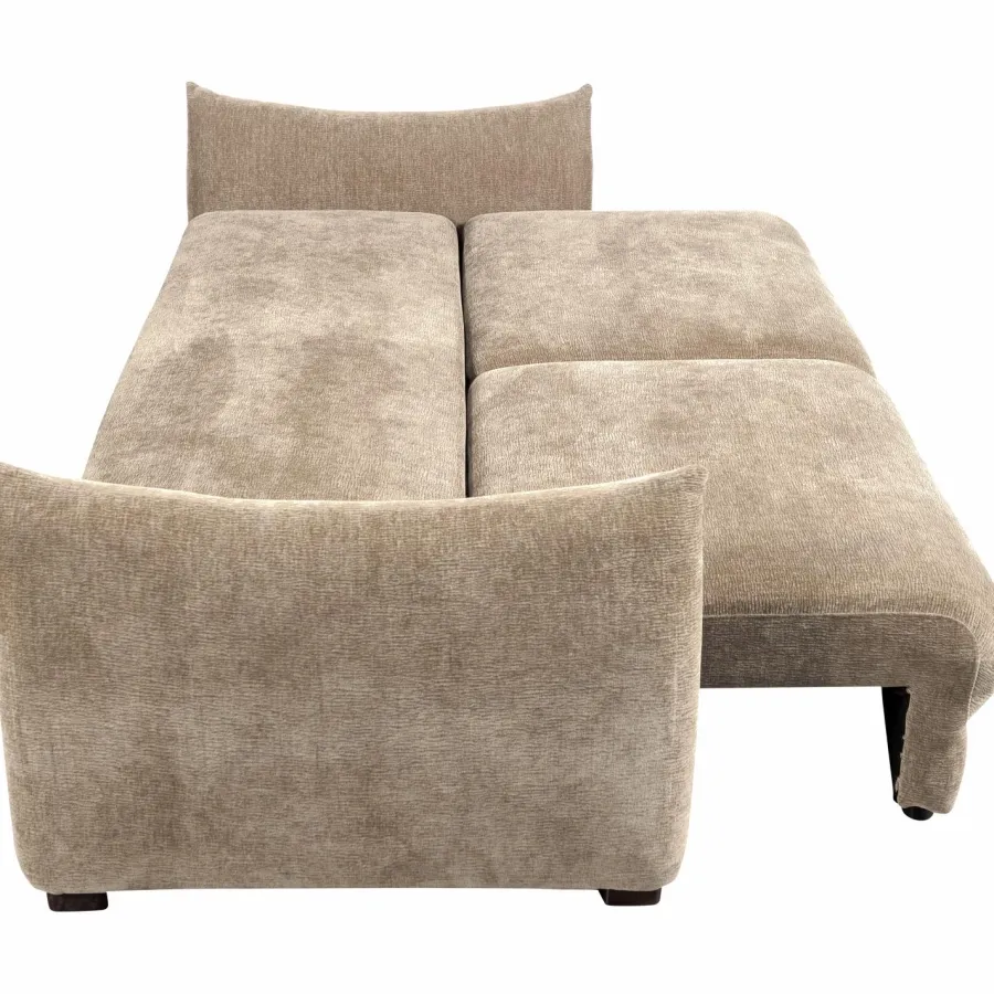 Woood Jonne 3-Zits Slaapbank Chenille Naturel Online