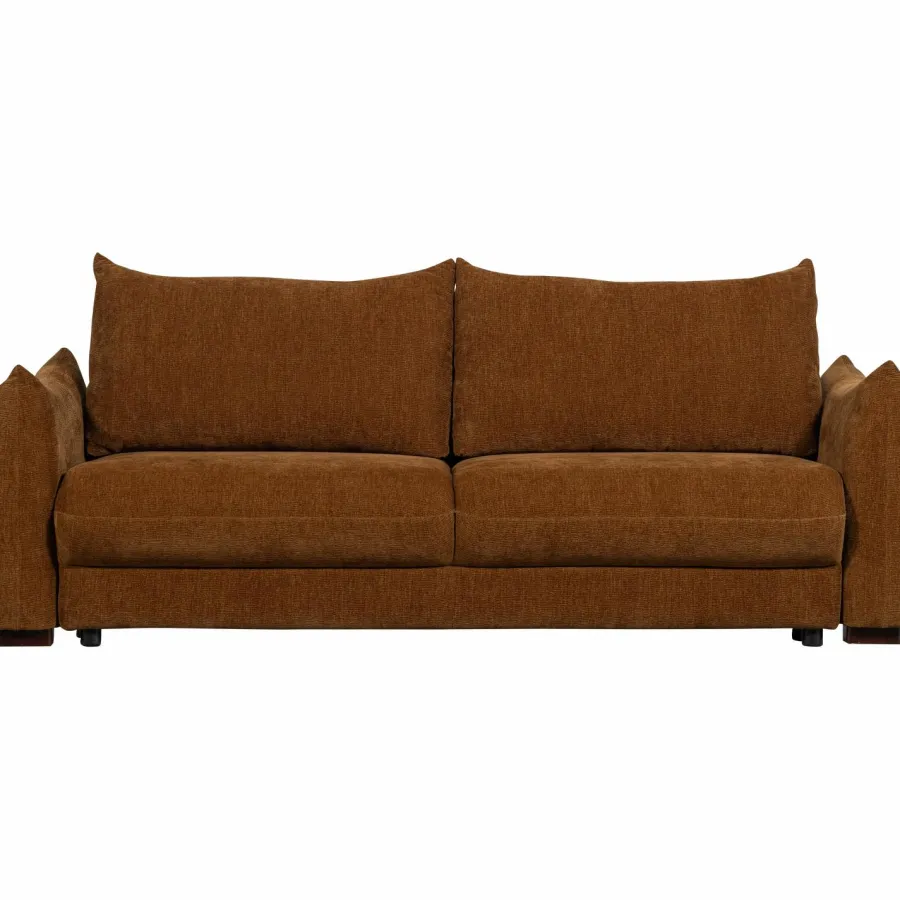 Woood Jonne 3-Zits Slaapbank Chenille Bruin Discount