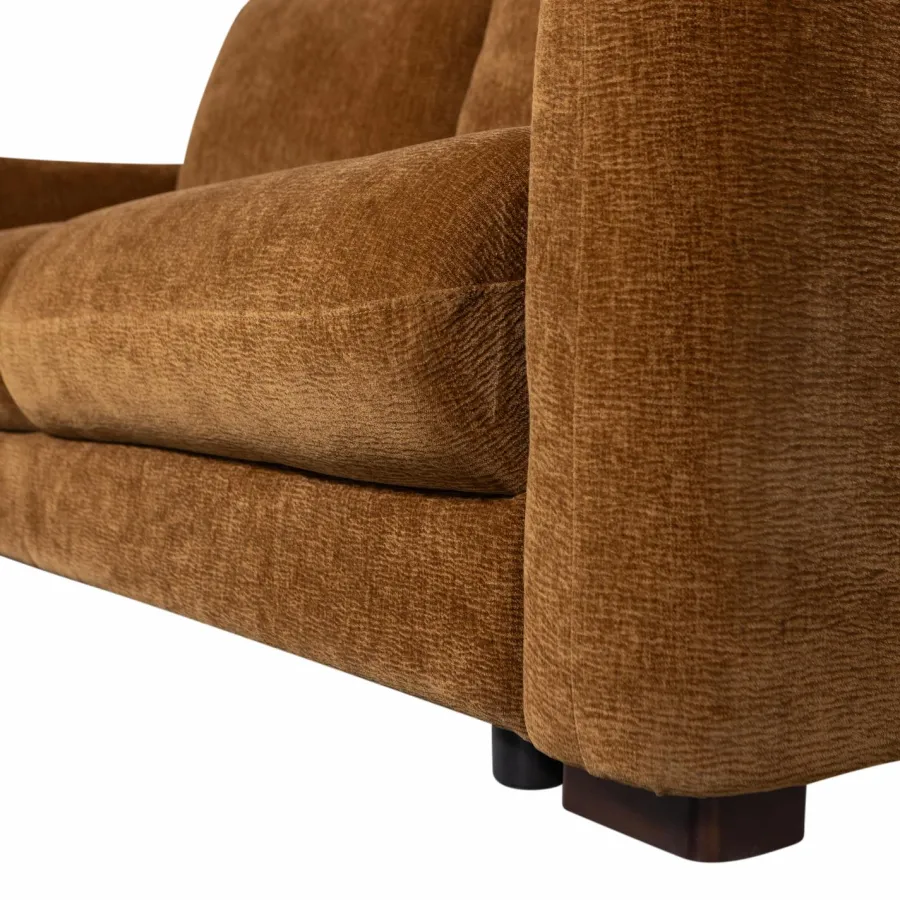 Woood Jonne 3-Zits Slaapbank Chenille Bruin Discount