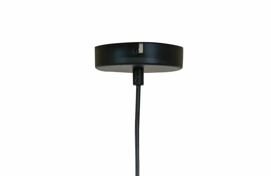 Woood Kace Hanglamp Jute Zwart Ø45cm New