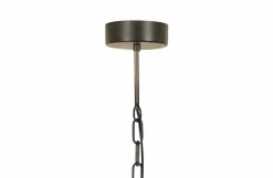 Woood Kaki Hanglamp Metaal Zwart Hot