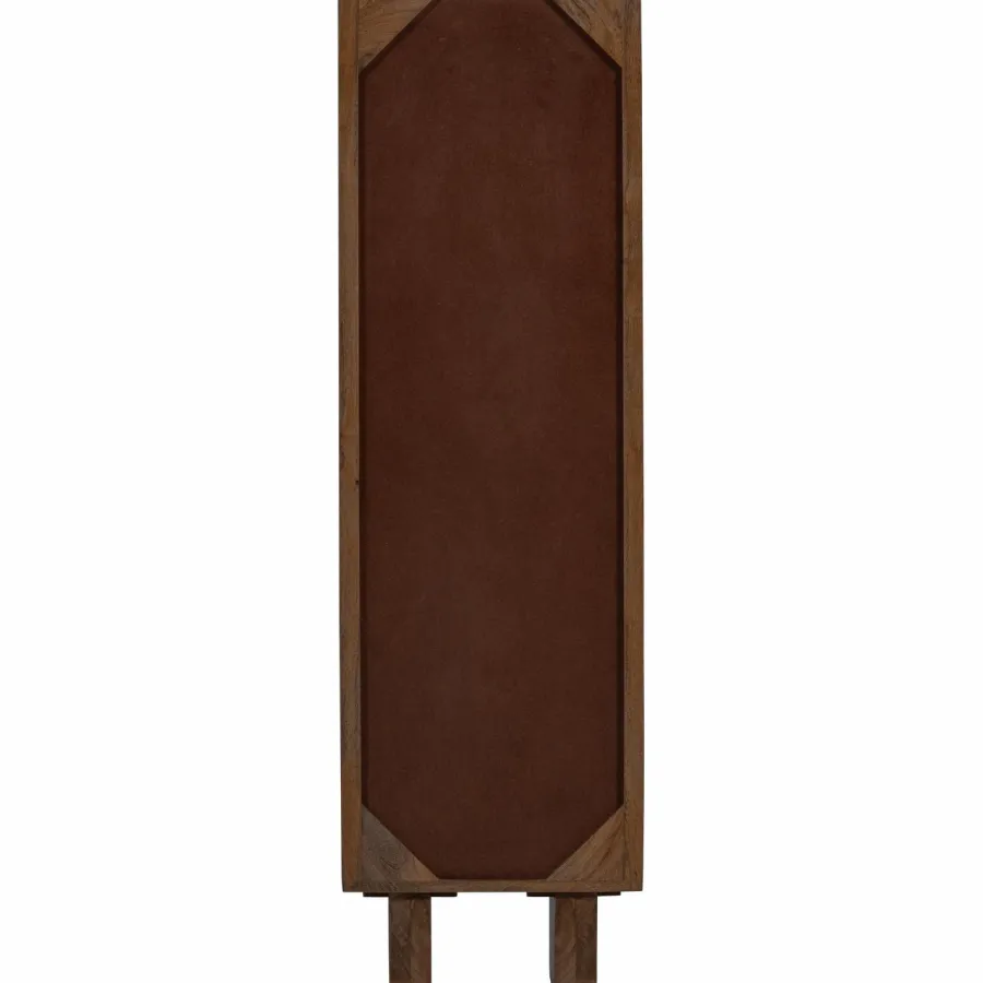 Woood Kella 1-deurs kast mango hout bruin Online