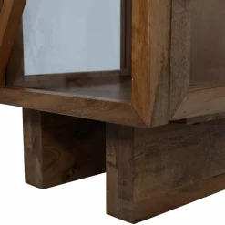 Woood Kella 1-deurs kast mango hout bruin Online