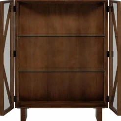 Woood Kella 2-deurs kast mango hout bruin Sale