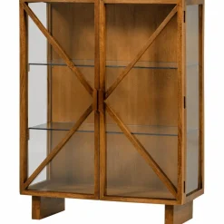 Woood Kella 2-deurs kast mango hout naturel Outlet