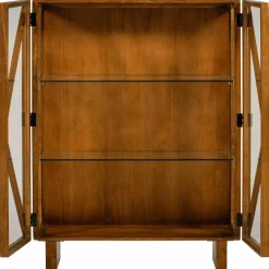 Woood Kella 2-deurs kast mango hout naturel Outlet