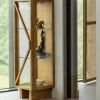 Woood Kella 1-deurs kast mango hout naturel Clearance