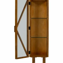 Woood Kella 1-deurs kast mango hout naturel Clearance
