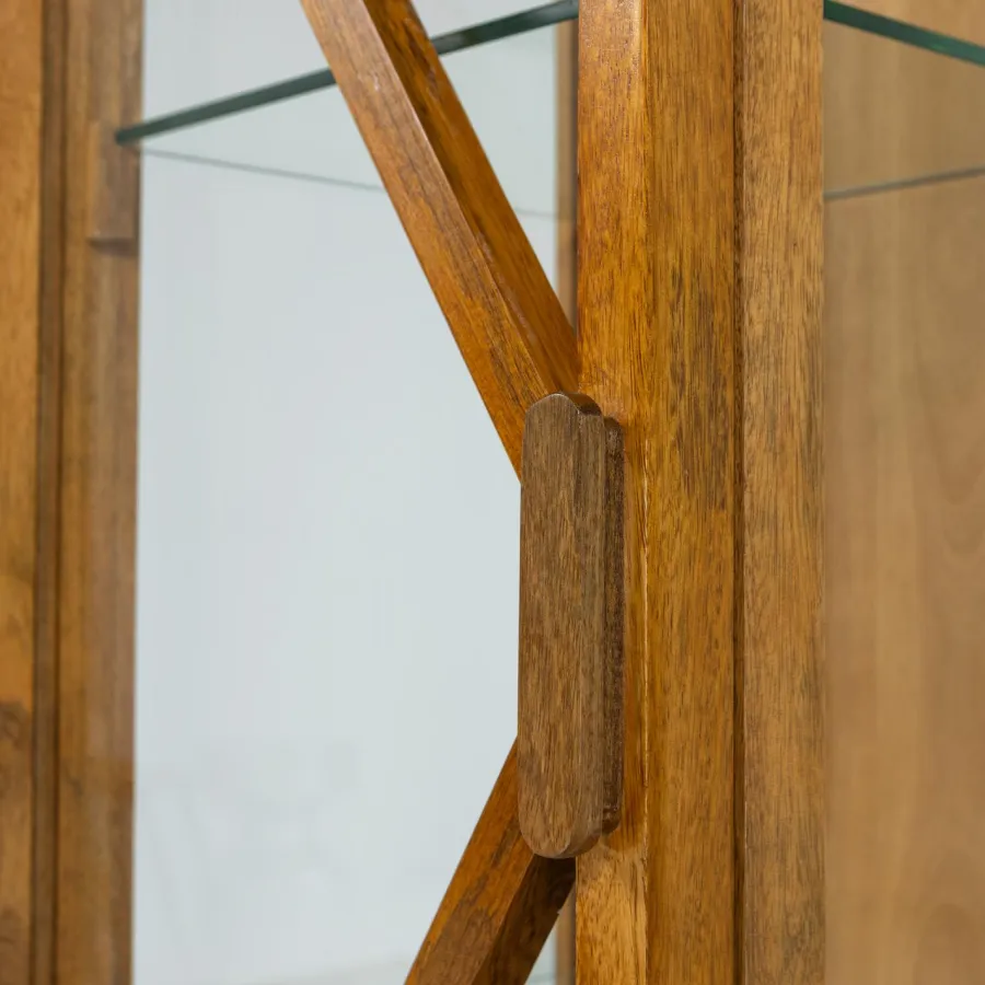 Woood Kella 1-deurs kast mango hout naturel Clearance