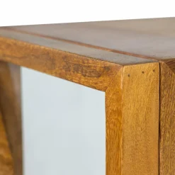 Woood Kella 1-deurs kast mango hout naturel Clearance