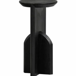 Woood KIONI smalle bijzettafel acacia hout zwart