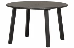 Woood Lange Jan Uitschuifbare Eettafel Rond Eiken Blacknight [fsc] Sale