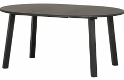 Woood Lange Jan Uitschuifbare Eettafel Rond Eiken Blacknight [fsc] Sale