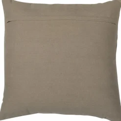 Woood Laon kussens velvet naturel/blauw - set van 3 Outlet