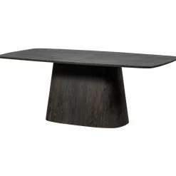 Woood Leah eettafel mdf donkerbruin 200x105cm Online