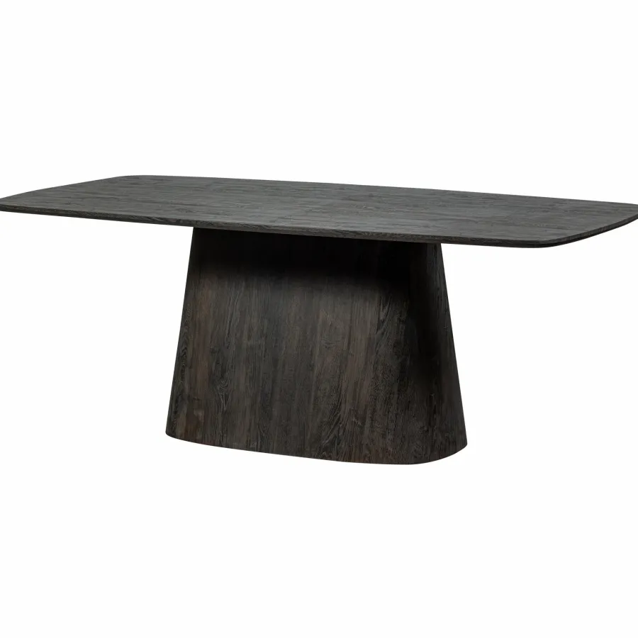 Woood Leah eettafel mdf donkerbruin 200x105cm Online
