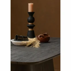 Woood Leah eettafel mdf donkerbruin 200x105cm Online