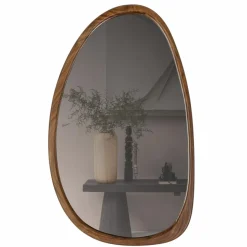 Woood Leif spiegel hout naturel 64x38cm New