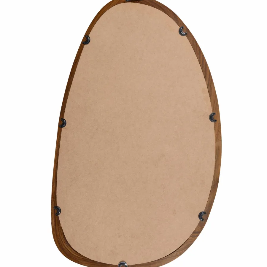 Woood Leif spiegel hout naturel 64x38cm New