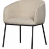 Woood Leon eetkamerstoel naturel melange Outlet