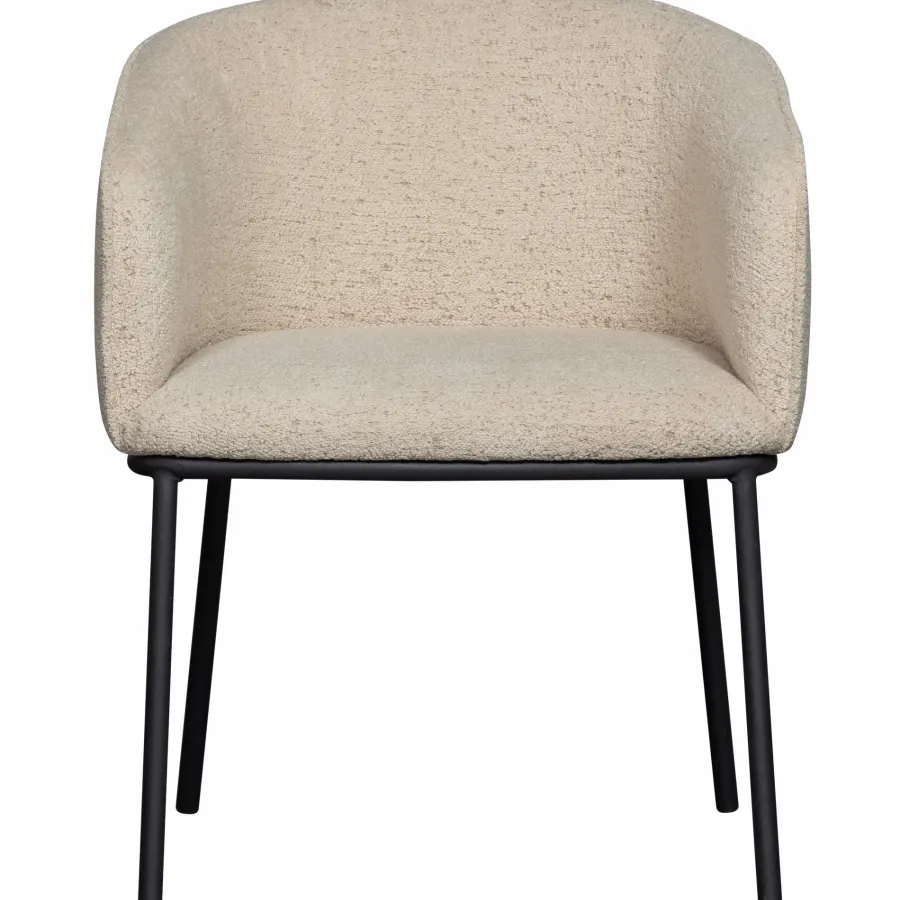 Woood Leon eetkamerstoel naturel melange Outlet
