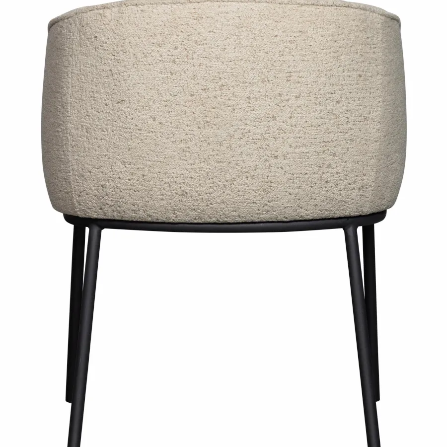 Woood Leon eetkamerstoel naturel melange Outlet