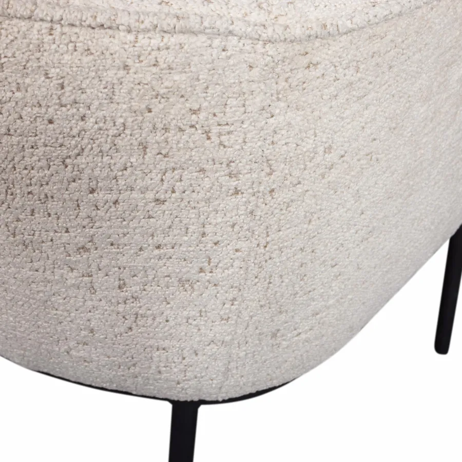 Woood Leon eetkamerstoel naturel melange Outlet