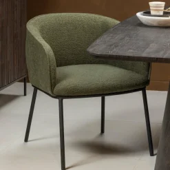 Woood Leon eetkamerstoel forest green Sale