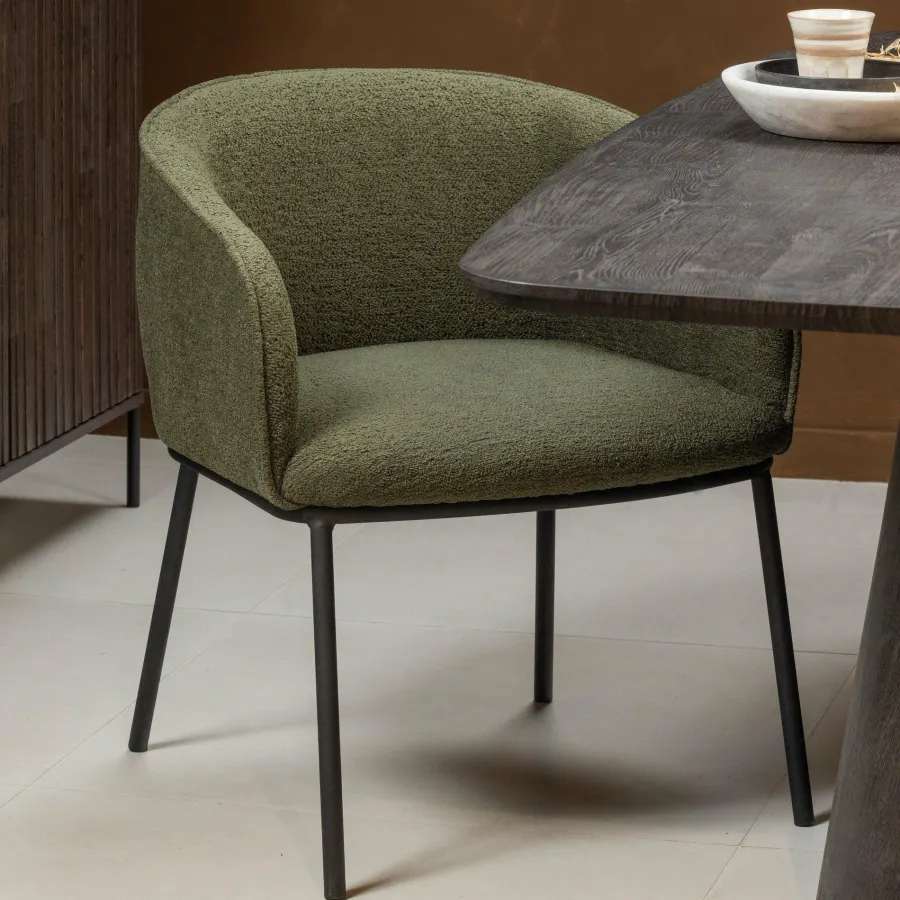 Woood Leon eetkamerstoel forest green Sale