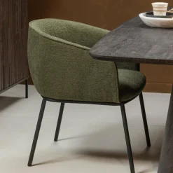 Woood Leon eetkamerstoel forest green Sale