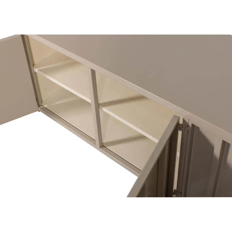 Woood Level tv-meubel metaal zand 44x160cm Clearance