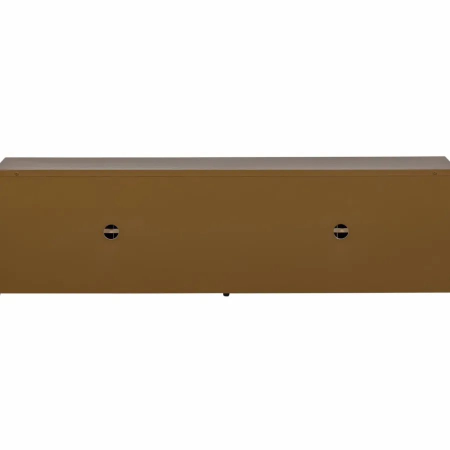 Woood Level tv-meubel metaal honinggeel 44x160cm New