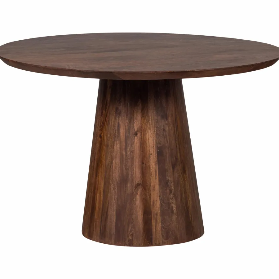 Woood Limit eetkamertafel rond mango hout walnoot ø130cm Online