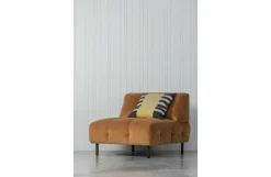 Woood Lloyd Fauteuil Gewassen Fluweel Cinnamon Hot