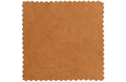 Woood Lloyd Hocker Gewassen Fluweel Cinnamon Hot