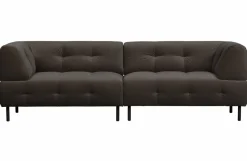Woood Lloyd 4-zits Bank Gewassen Fluweel Cast Iron Clearance